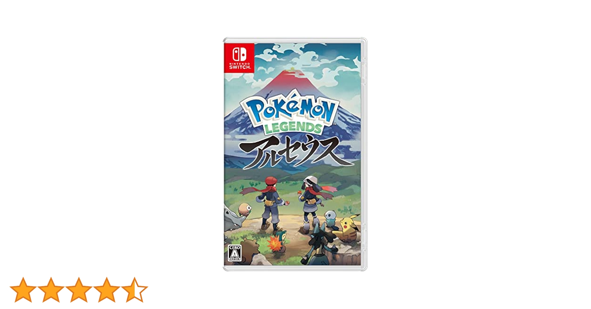 ポケットモンスター パール バイオレットアルセウス スナップゲーム4本セット Nintendo Switchソフト】POKEMON LEGENDS アルセウス | Toys”R